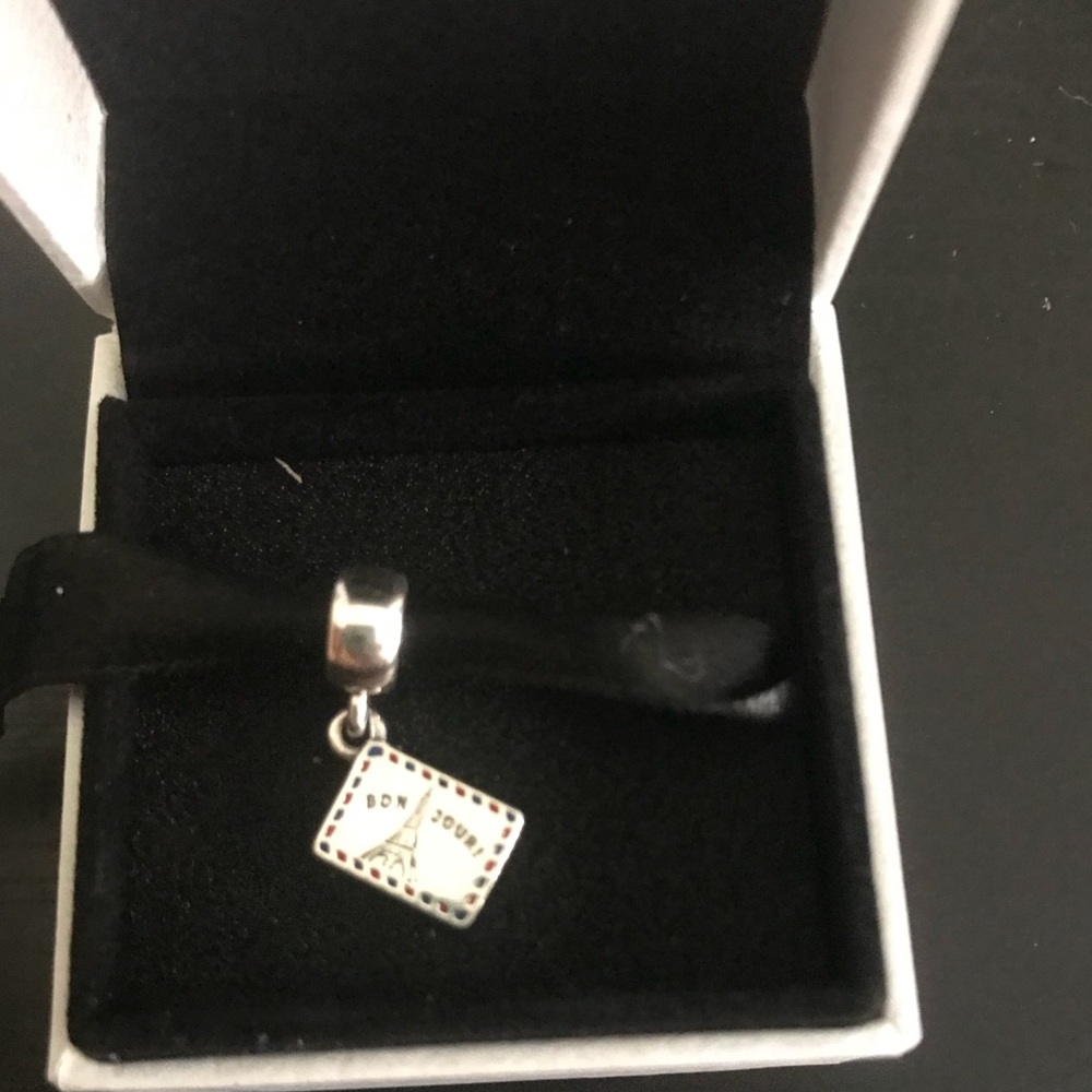 Authentic Pandora Post Card Charm